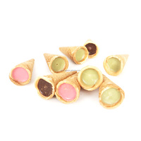 Fabricant de chocolat étiquette personnelle personnalisée sauce au chocolat crème glacée cône chocolat snacks coréens