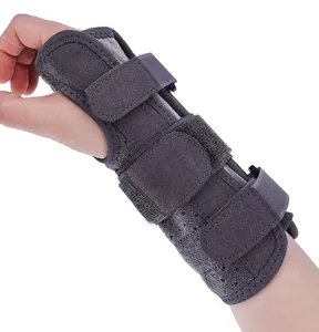 Thể thao có thể điều chỉnh cổ tay thoáng khí nẹp được trang bị cổ tay hỗ trợ Brace kim loại tấm cổ tay bảo vệ tay