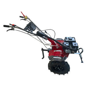 Mini-motoculteur agricole amélioré 170 à entraînement direct essence pour le labour rotatif, le désherbage, le buttage et le défrichement des champs - Product Image 2