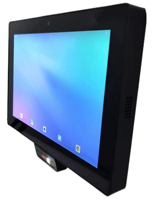 Kiosque de vérification des prix Android 10,1 pouces avec scanner de code-barres et de code QR, montage mural, vérificateur de prix pour supermarché