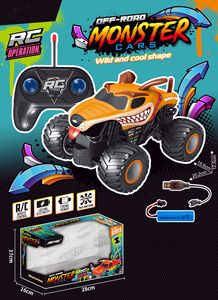 Camionetas RC 1:20 Recargables, Camioneta Dálmata, Cocodrilo, Rinoceronte, Camioneta Monstruo a Control Remoto, Juguetes para Niños, Auto de Escalada - Product Image 3