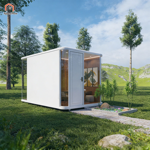 Casa Pequeña Moderna <span class=keywords><strong>de</strong></span> Acero <span class=keywords><strong>de</strong></span> Lujo <span class=keywords><strong>para</strong></span> Jardín, Patio Trasero, Oficina, Tienda, Almacén y Comedor, con Fácil Montaje - Product Image 6
