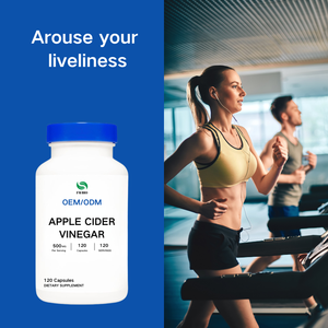 Capsules <span class=keywords><strong>de</strong></span> supplément végétarien à l'extrait <span class=keywords><strong>de</strong></span> <span class=keywords><strong>vinaigre</strong></span> <span class=keywords><strong>de</strong></span> <span class=keywords><strong>cidre</strong></span> <span class=keywords><strong>de</strong></span> pomme, marque privée OEM - Favorisant la gestion du poids - Product Image 2