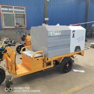 Carro de Riego Eléctrico con Bomba, Alcance de Pulverización de 12-16m, para Obras de Construcción y Zonas Verdes - Product Image 1