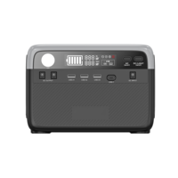 Station de charge solaire extérieure extensible AF-P280 300 kW avec MPPT, batterie LiFePO4, onduleur à onde sinusoïdale pure et démarreur de voiture