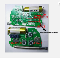 Control Remoto de 418Mhz para Barreras Automáticas/Abridores de Puertas Correderas Automáticas
