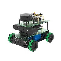 ROSMASTER X3, Robot con Ruedas Mecanum, ROS2, Cámara LiDAR de Profundidad, Navegación SLAM, Educación en Robótica, Compatible con Raspberry Pi y Jetson