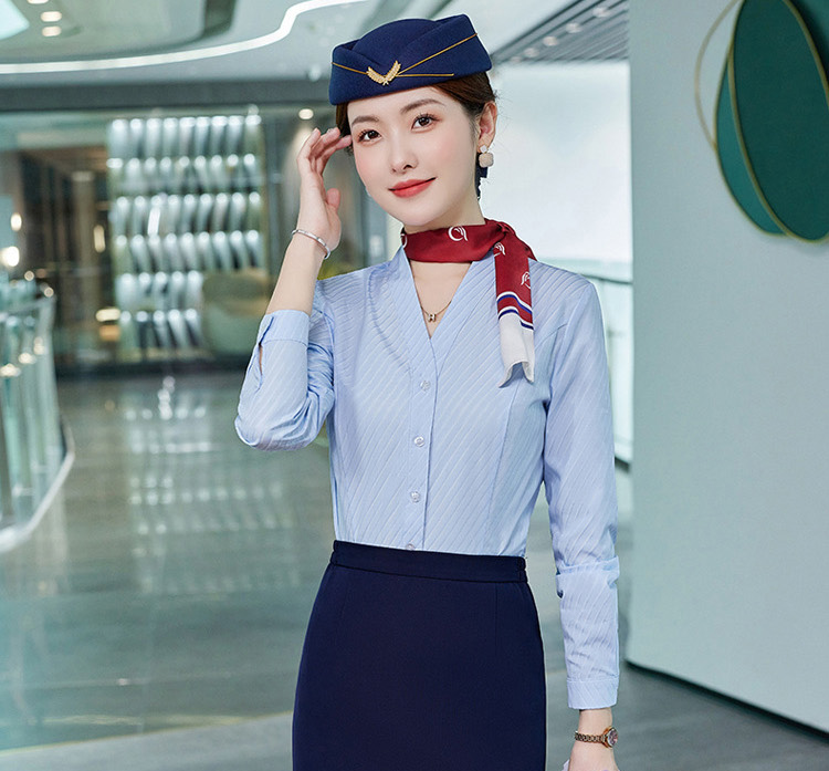 Blue shirt+blue skirt