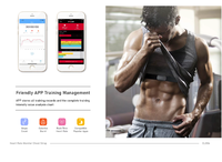 Moniteur de fréquence cardiaque sans fil, ceinture pectorale, tracker de fitness, étanche, pour la surveillance de la fréquence cardiaque, compatible unisexe
