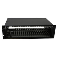 Boîtier de châssis en alliage d'aluminium 3U personnalisé SNR SR-C127, protection IP54, pour serveur hôte de système de planification CPCI ATCA VPX