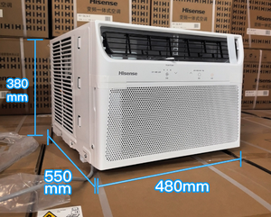 เครื่องปรับอากาศแบบติดหน้าต่างคุณภาพสูงจากยุโรป 9000BTU สำหรับห้องพัก/กลางแจ้ง ประหยัดพลังงาน ระดับ Class 1 รับประกัน 1 ปี 220v 50hz - Product Image 2