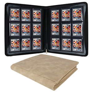 12-Set Unique PU Leather Trading Toploader Binder <span class=keywords><strong>Album</strong></span> 9-Pockets Book Impresión personalizada Colorido 9-Pockets Book Premium Top - Product Image 6