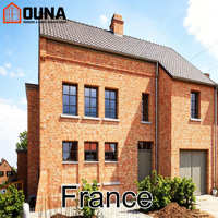 Ventana Fija Francesa OUNA France Project con Certificación CE, Ventana de Aluminio con Vidrio Templado Resistente a Impactos de Huracanes, Ventana Panorámica SDL