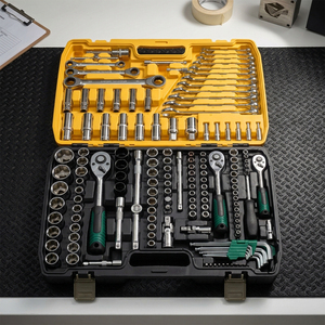 Juego de Herramientas Mecánicas al por Mayor de 151 Piezas, Juego de Llaves de Trinquete de 24 Dientes, Juego de Herramientas de Reparación de Automóviles - Product Image 4