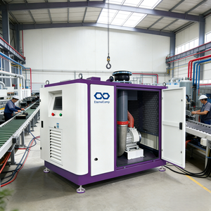 Souffleur sans huile à roulement magnétique haute vitesse, à faible consommation d'énergie, pour usage industriel. Cet article utilise un roulement à contact. - Product Image 2