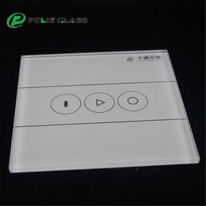 Panneau de verre de sécurité trempé physique 4 mm, taille personnalisée par le fabricant, pour interrupteur 86, avec perçage et polissage, couvercle d'interrupteur en verre 86 - Product Image 3