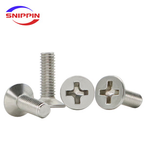 Viti a macchina M1.2 M2 in acciaio inossidabile 304 con <span class=keywords><strong>testa</strong></span> <span class=keywords><strong>svasata</strong></span> Phillips, micro elementi di fissaggio di precisione a croce SS304 - Product Image 3