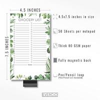 Tableau magnétique personnalisé avec design écologique, autocollant magnétique de forme personnalisable pour réfrigérateur, bloc-notes