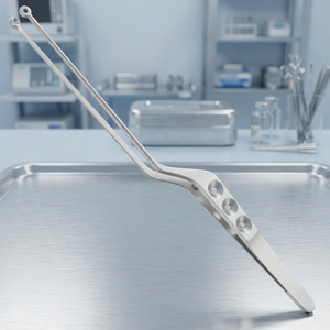 Yasargil Pince de préhension pour tumeurs en acier inoxydable, à baïonnette, 22 cm, Instruments neurochirurgicaux, Mâchoires à coupelle de 3,5 mm, Réutilisable, Manuel, Blush - Product Image 3