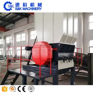 2000 kg/hour HDPE LDPE plastic recycling washing line / Waste rigid plastic HDPE bottle recycling