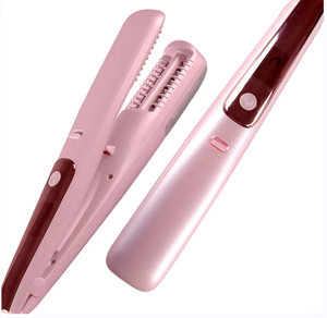 Tondeuse à cheveux professionnelle sans fil 2 en 1 Lisseur en acier inoxydable avec source d'alimentation USB pour hôtels - Product Image 2