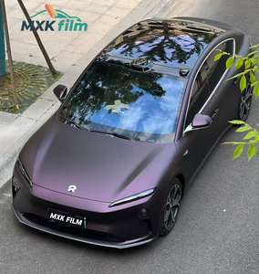 Vinilo para Automóviles PPF, Color Azul Tiffany, Rollos Completos, Vinilo Mate Morado de Alta Calidad para Automóviles, Color Pastel - Product Image 1