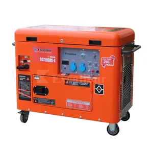 Excalibur Professional 7000W 7500W 8Kw 6.4h Manner of Working Gasoline Generator Prices