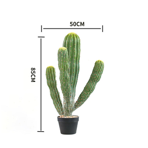 Planta de <span class=keywords><strong>Cactus</strong></span> Artificial de Plástico, Planta Decorativa, Adorno de Jardín para Decoración de Interiores, Hogar y Oficina, Plantas Artificiales - Product Image 1