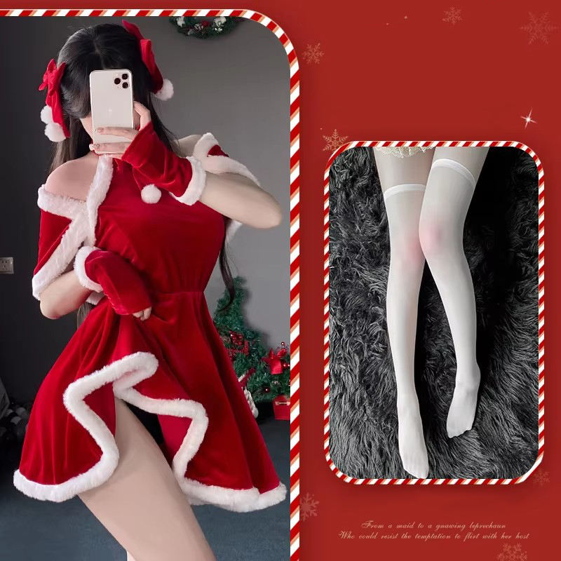 Red(With white stockings)