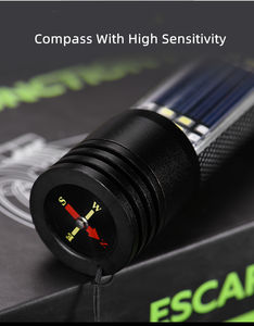 Portable multi-fonctionnelle véhicule équipement de sauvetage en cas d'incendie de voiture marteau avec phare et USB de charge - Product Image 6