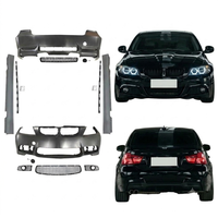 Nouveau kit de carrosserie de conversion style M3 pour Série 3 E90 2005-2012, comprend pare-chocs avant/arrière, jupes latérales, calandre et clips