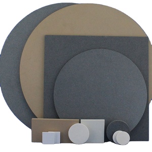 แผ่นกรองเซรามิกแบบมีรูพรุนแผ่นซิลิคอนคาร์ไบด์ <span class=keywords><strong>Al2o3</strong></span>อลูมินา - Product Image 1