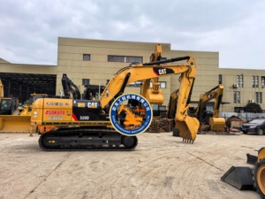Equipo Pesado Usado en Buenas Condiciones, Maquinaria de Construcción, Excavadora Usada CAT 320D en Venta en Shanghái - Product Image 2