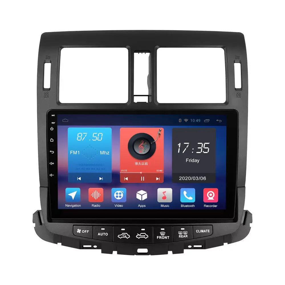 Car Dvd Player For Toyotaクラウン2013年ボタン4 + 64グラムMirror Android Radio Oem Link Gps Wifi Ram Octa Touch Rohs Support