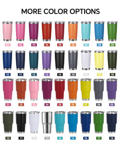 Customized Logo 30oz 20oz Stainless Steel Tumbler Cups with Handle and Lid <b>Double</b> <b>Wall</b> Vacuum Insulated Sports Travel Mug - Product Image 6