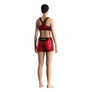Shorts de compression Vale Tudo pour femmes, coutures renforcées, respirants, antidérapants, idéaux pour le BJJ et la gym - Product Image 4