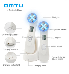 Específico de Freqüência Portátil Ultra-sônica Máquina de Microcorrente Máquina Face Lift Máquina Anti Envelhecimento - Product Image 2