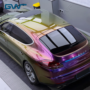 Autoadhesivo PET Strange Light Car Wrap Vinilo Satén Aire Burbuja Libre Auto Película Cambio de color Vinilo Car Wrap - Product Image 3