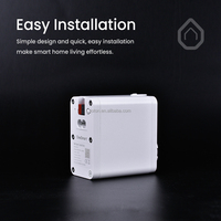 Motor para Cortinas KNX Ultra Delgado de Plástico, 1.8 Nm de Torque, Uso en Interiores, Compatible con ETS y Todos los Controladores KNX, Control por Voz