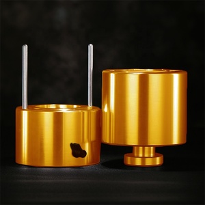 <span class=keywords><strong>Presse</strong></span> à glace diamantée en laiton pour cocktail, <span class=keywords><strong>presse</strong></span> à glace de haute qualité, essentiel pour les bars - Product Image 4