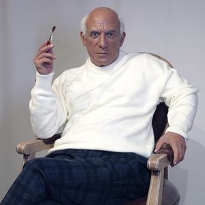 شخصية رسام عالمي مشهور بالحجم الطبيعي من السيليكون لديكور الغالاري - Product Image 5