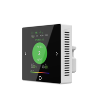 Control Remoto Fosensor con Panel LCD Compatible con RS485/Modbus para Ventilación de Hogar HVAC HRV ERV MVHR