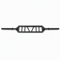 Barre de musculation multi-prise en acier creux, design ergonomique pour les poignets, prise neutre pour développé couché et entraînement de force