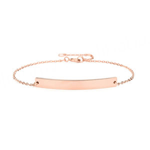 Bracelet de poignet personnalisé pour femme, meilleur ami, 15 cm, chaîne en acier inoxydable avec breloques gravées, cadeau de bijoux - Product Image 6