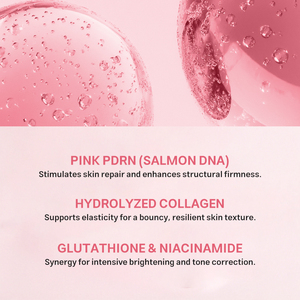 Spray Facial OEM Jelly Mist Serum Rosa con PDRN, Colágeno, Doble Textura, Niacinamida, Glutatión y Ácido Hialurónico para Hidratación y Luminosidad - Product Image 2