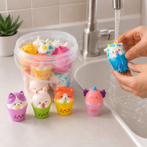 Premium Cute Milk Tea Cup Squishy Toys Gentle Recovery Memory Foam Anxiety Relief Desk Gifts For Boys Girls Wholesale - Product Image 6