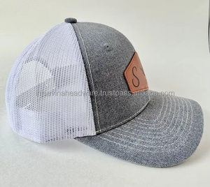 Gorra de béisbol unisex de diseño personalizado OEM, estilo camionero, de 5 paneles, con parche bordado en 3D, para hip hop, malla, uso en exteriores, playa y ciclismo. - Product Image 2