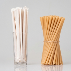 Free Natural Vietnam Eco-Friendly 100% Biodegradable Coffee Juice Bubble Tea Sugarcane Bagasse <b>Drinking</b> <b>Straws</b> - Product Image 6