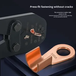 Terminal de Anillo Abierto de 3-60A, 80A, 100A-600A, 800A, 1000A, Conector de Cable de Batería de Cobre Estañado - Tipo OT, Alta Resistencia (Grado GB/T A) - Product Image 4