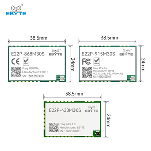 โมดูลไร้สาย Ebyte ODM E22P LoRa Spread Spectrum RF ความถี่ 433/868/915MHz กำลังส่ง 30dBm ระยะ 12 กม. ชิป SX1262 พร้อม PA+LNA+SWA ชุดทดสอบและพัฒนาโมดูล - Product Image 2